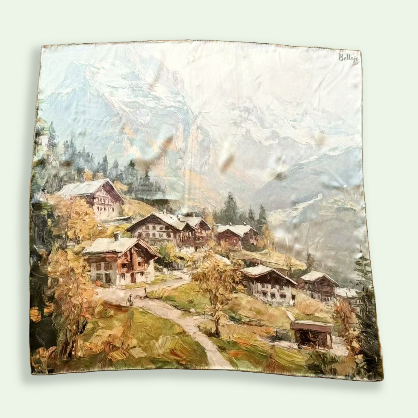 27" Square Scarf - Grindelwald Switzerland