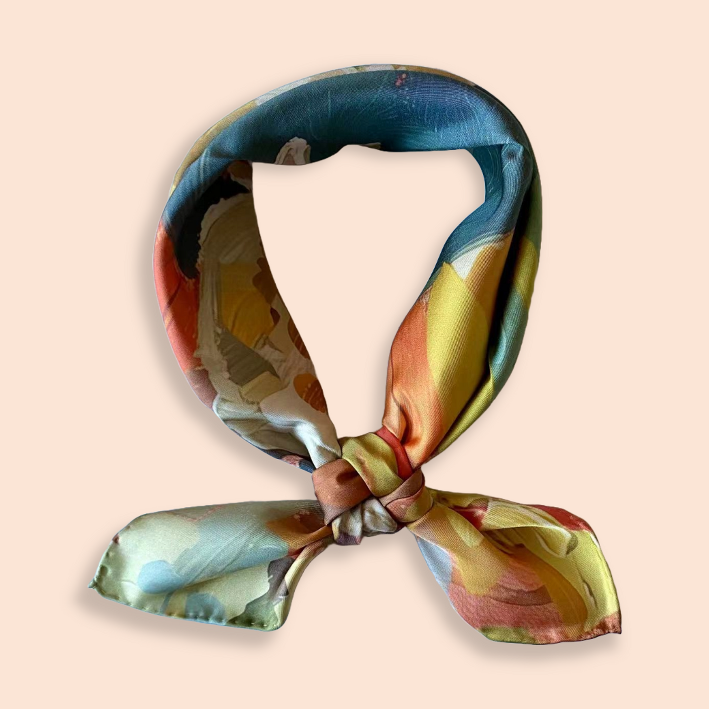 27" Square Scarf - Rabbits