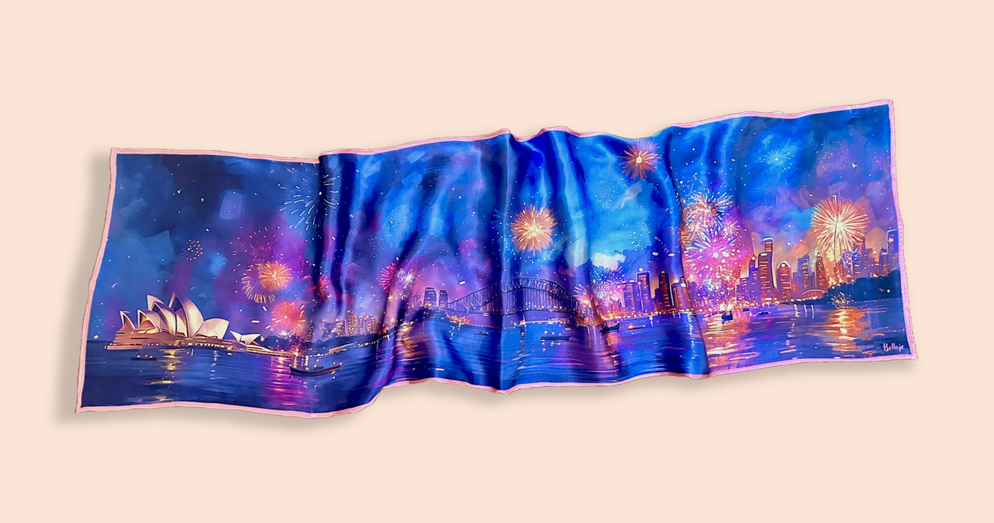Long Scarf - Sydney Firework