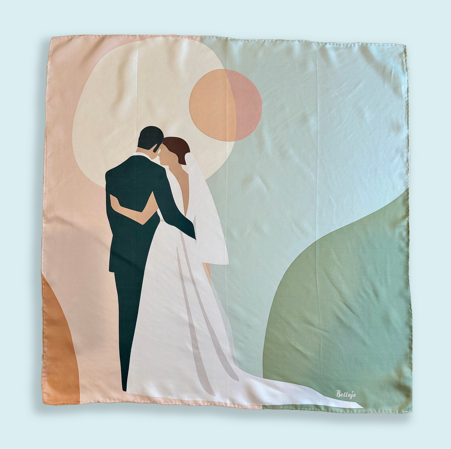 27" Square Scarf - Wedding