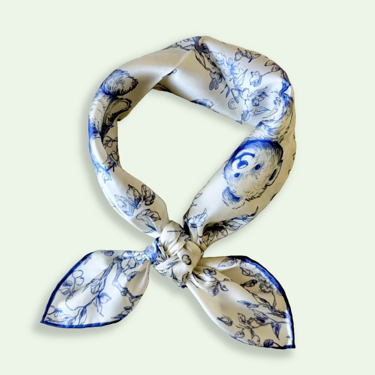 27" Square Scarf - Baby Teddy Bears