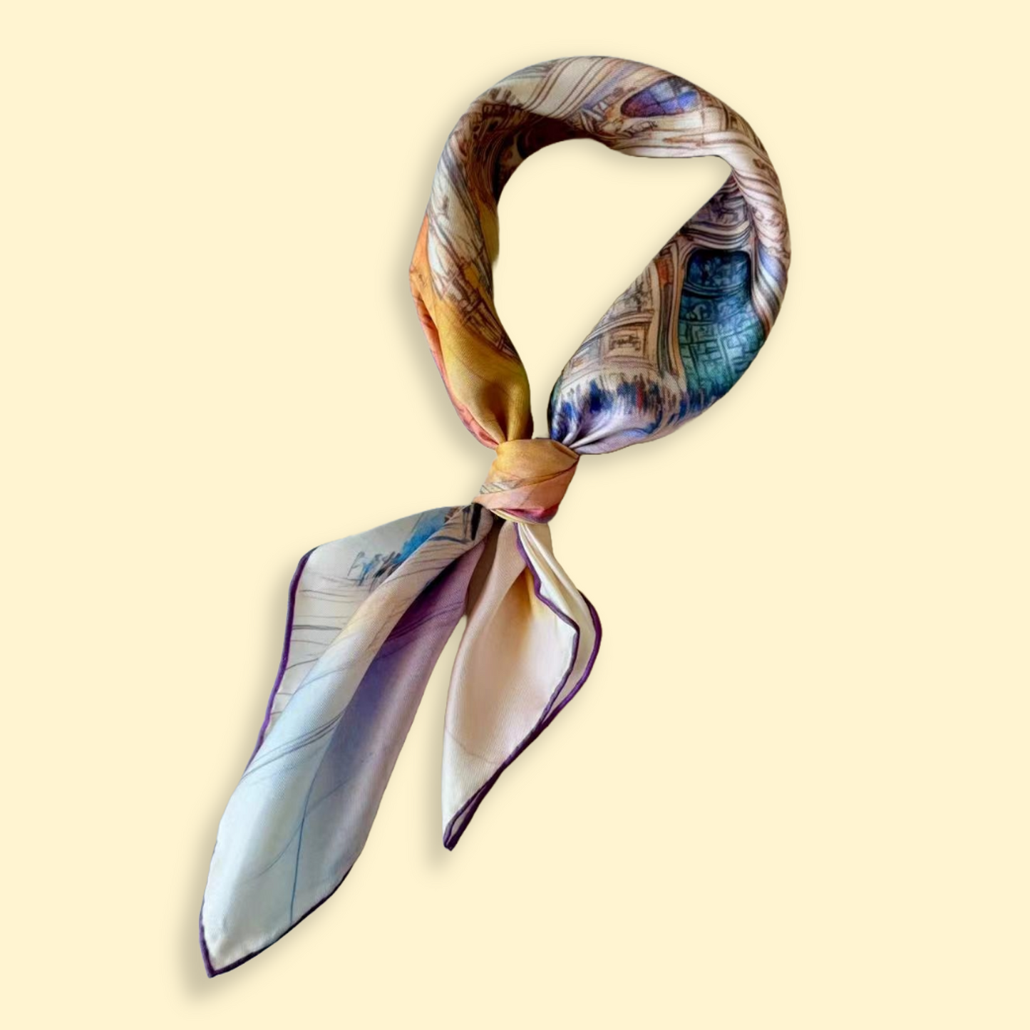 27" Square Scarf - Milan Cathedral