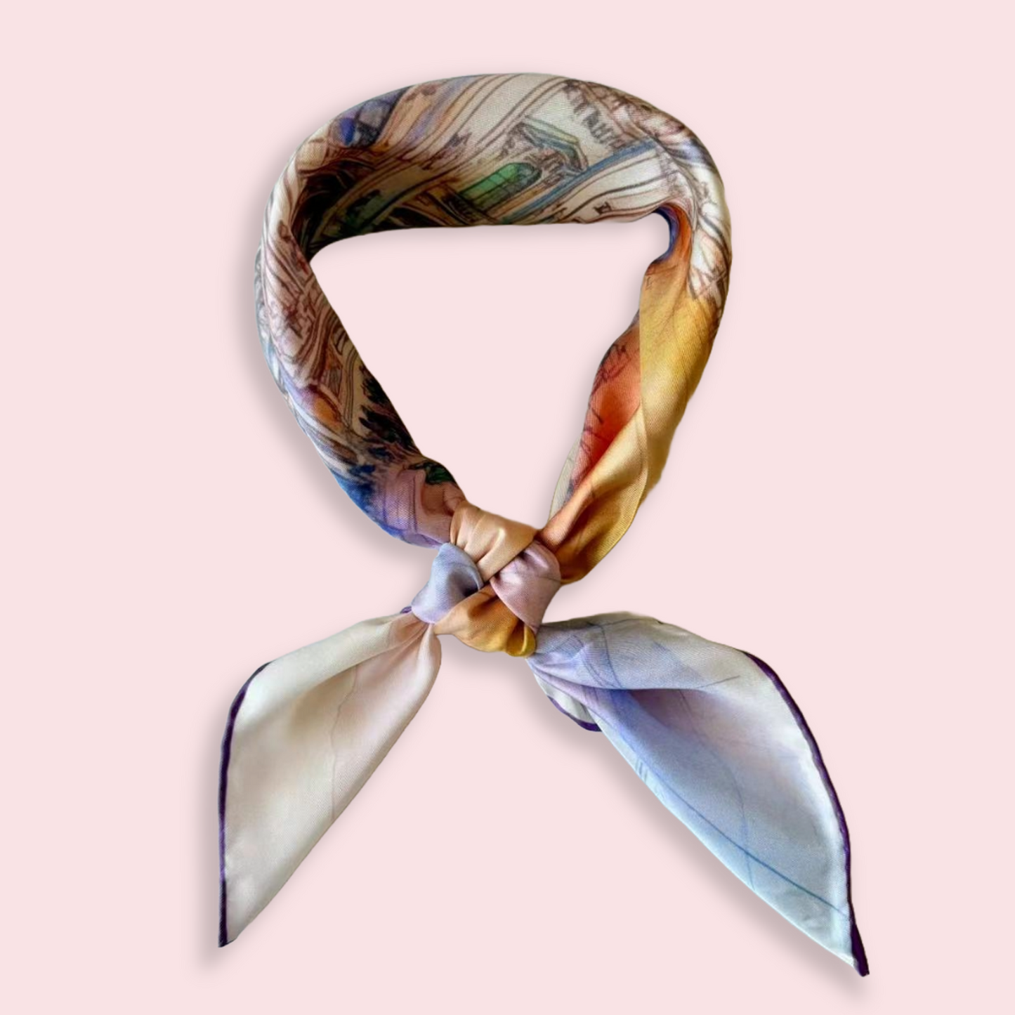 27" Square Scarf - Milan Cathedral