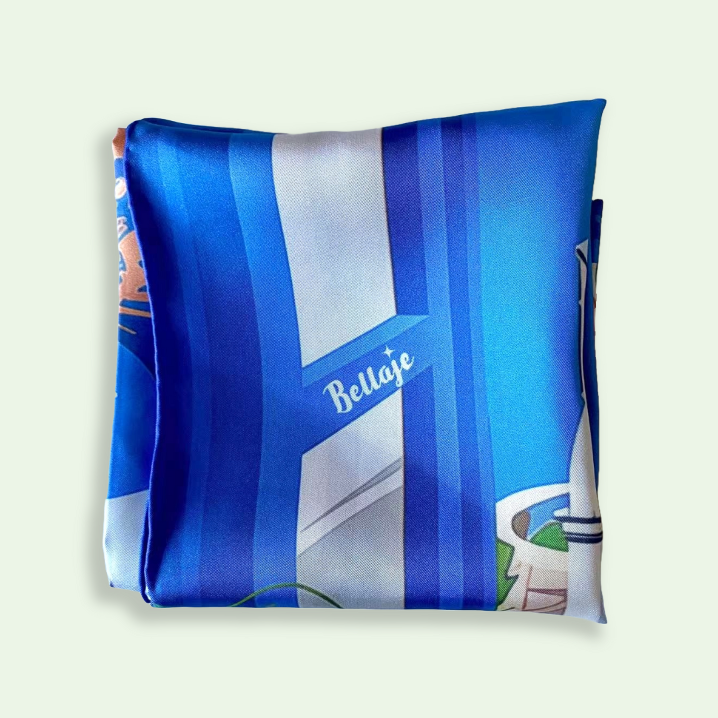 27" Square Scarf - Greece