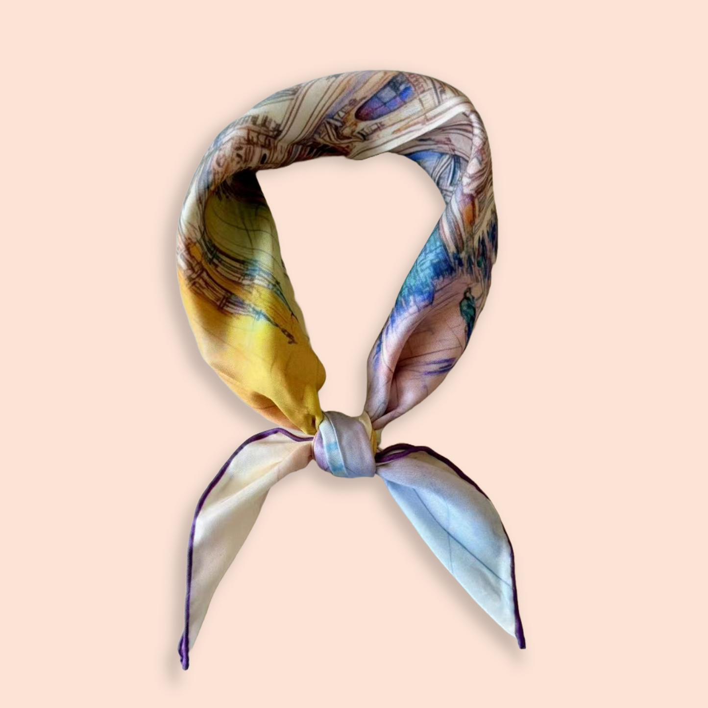 27" Square Scarf - Milan Cathedral