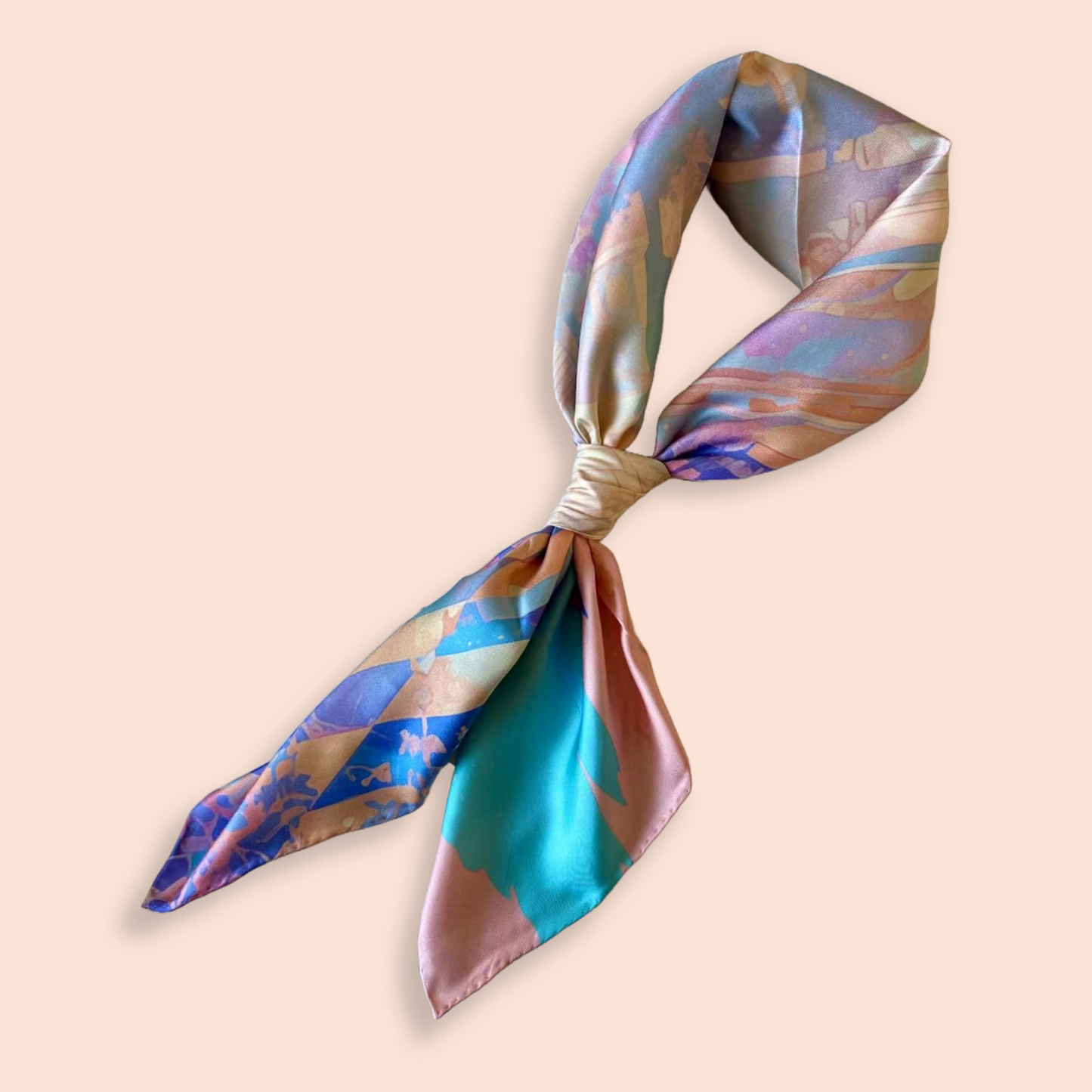 35" Square Scarf - Dream Garden