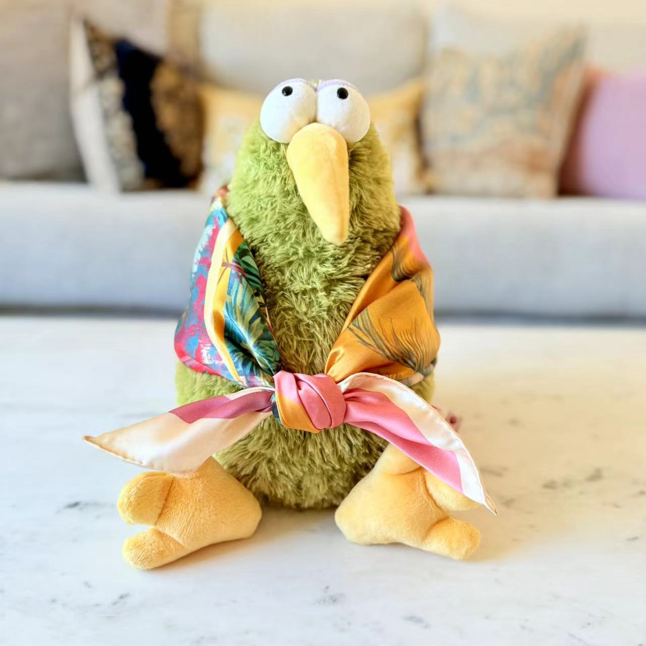 27" Square Scarf - 1960s Beach