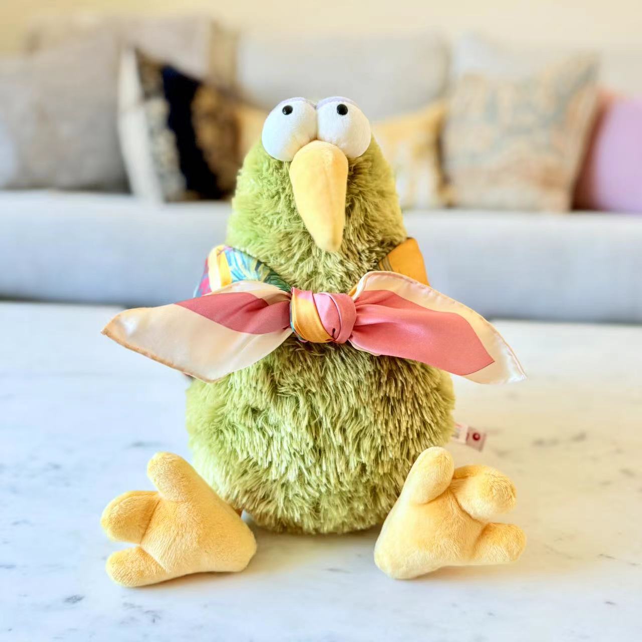 27" Square Scarf - 1960s Beach