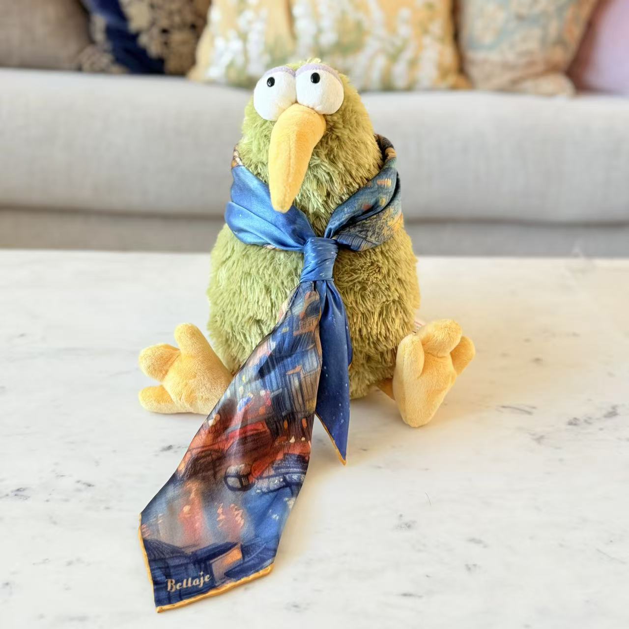 27" Square Scarf - Paris at Night