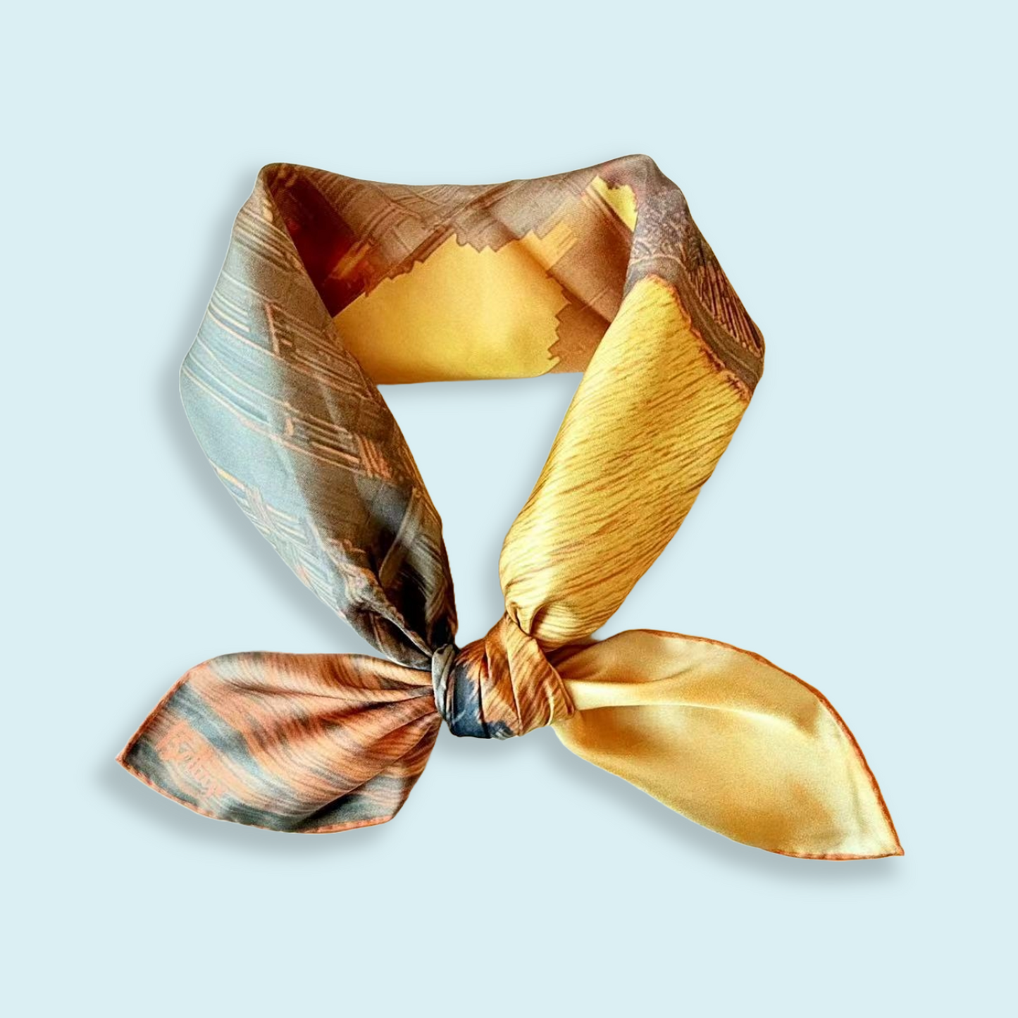 27" Square Scarf - The Bund Shanghai