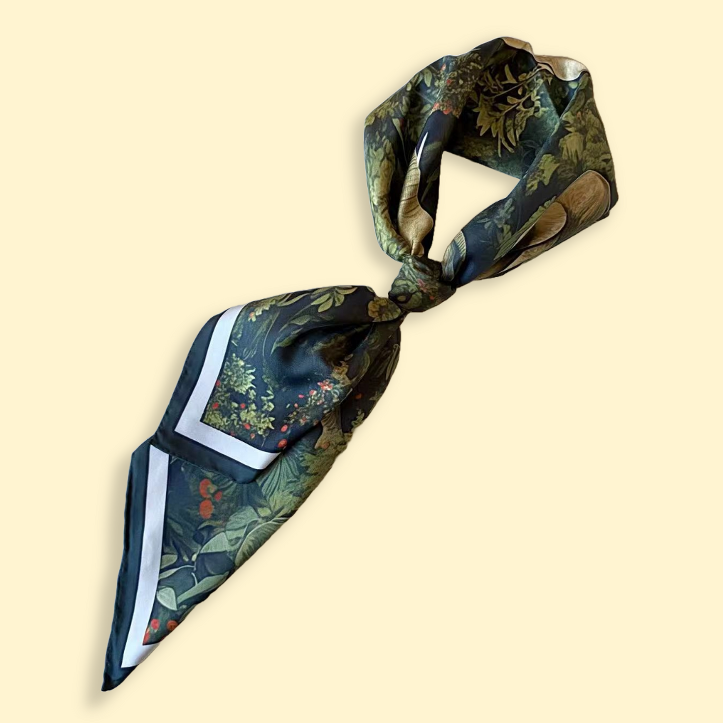 35" Square Scarf - Elephant