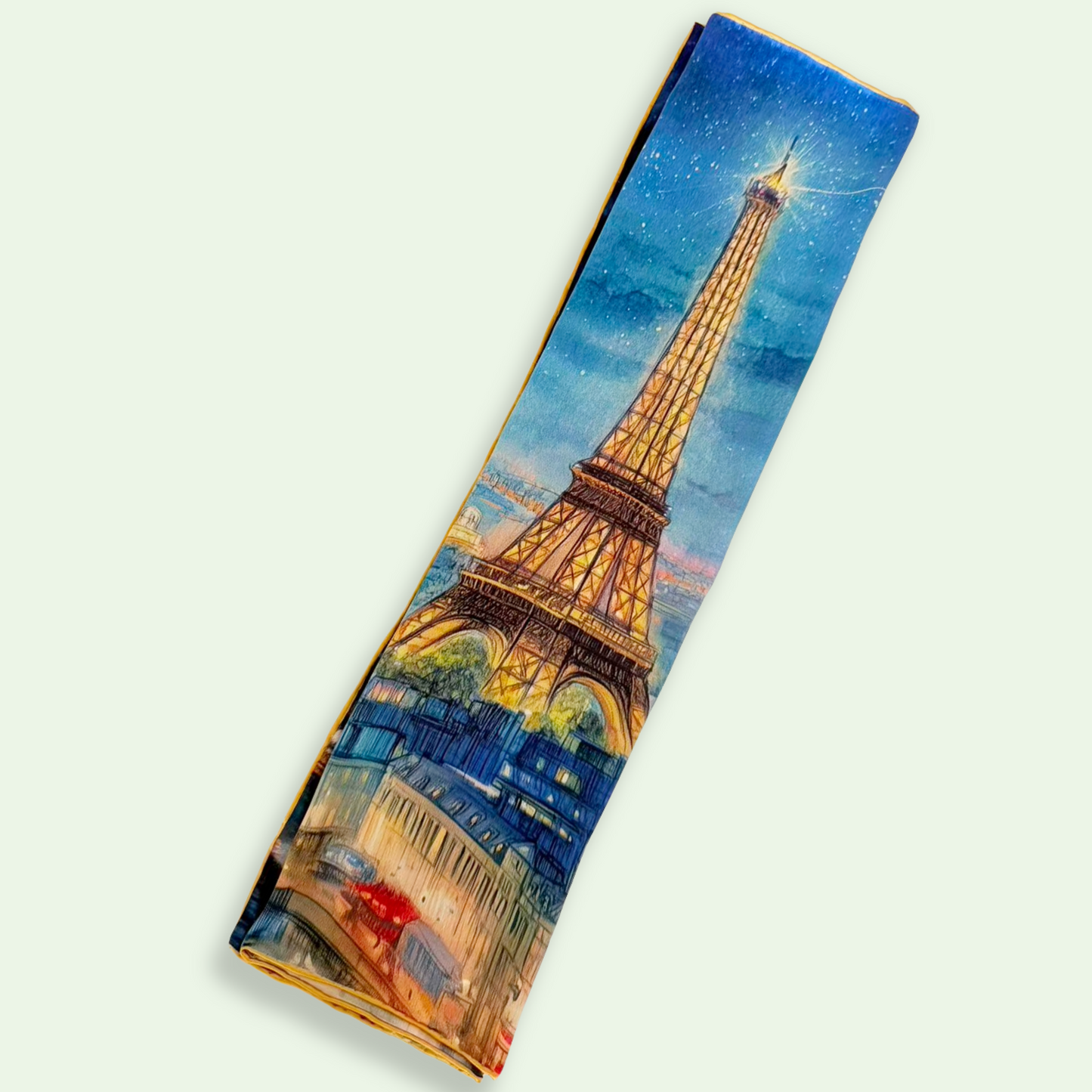 27" Square Scarf - Paris at Night