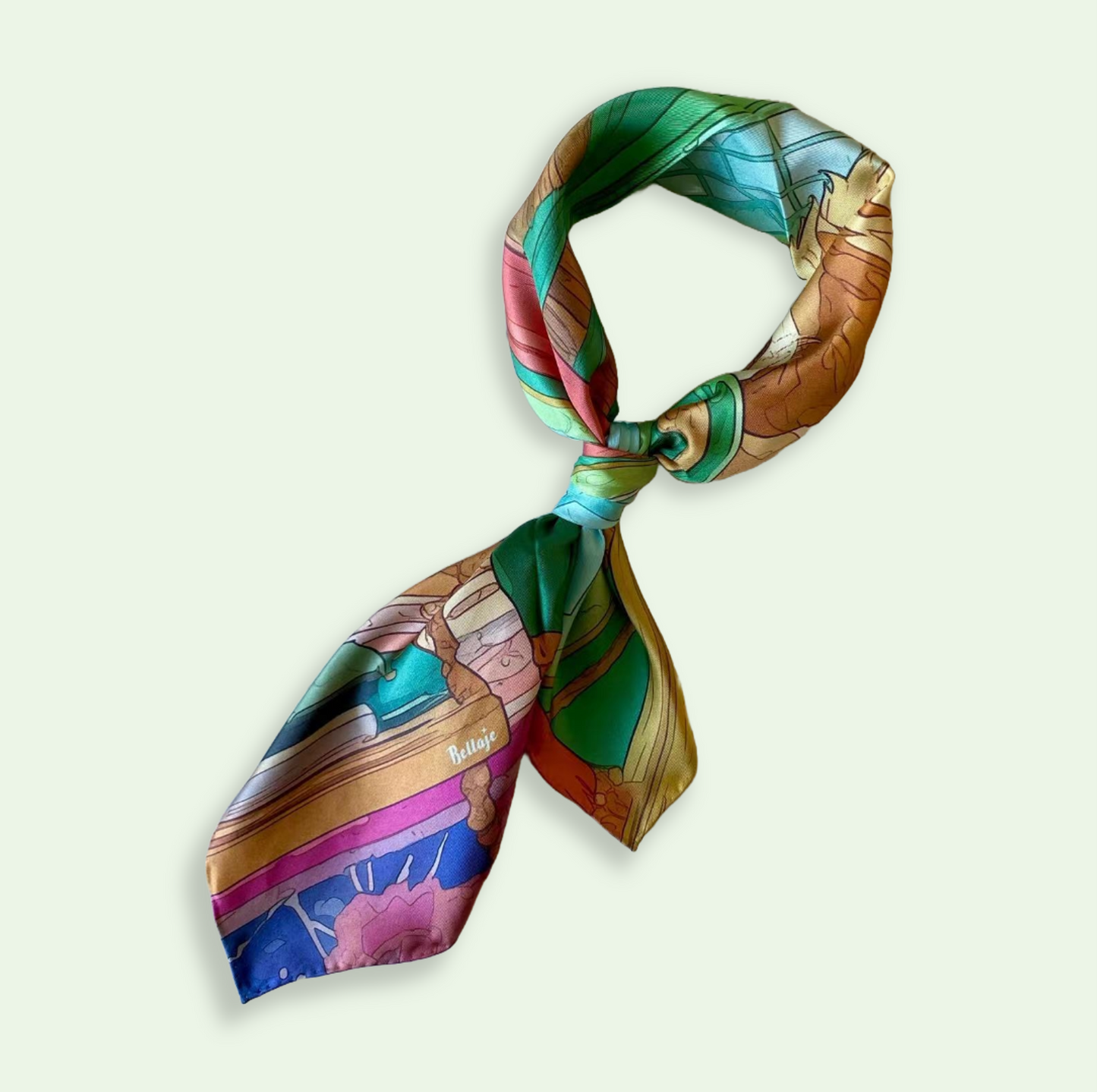 27" Square Scarf - Lion