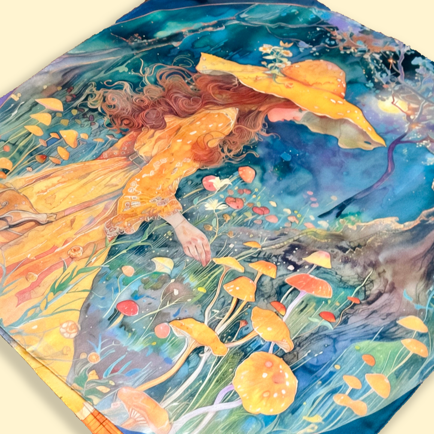 35" Square Scarf - Fairy