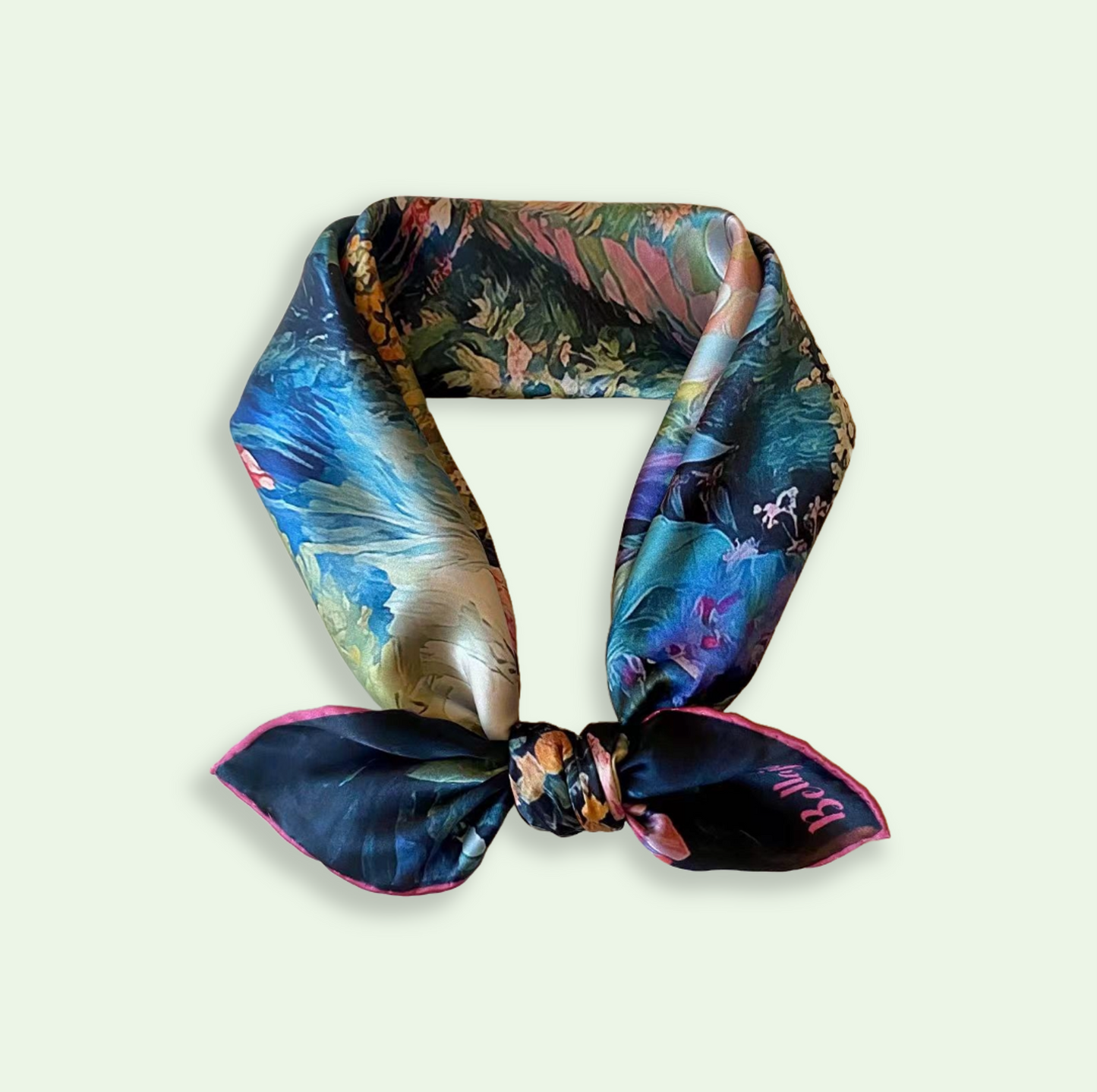 27" Square Scarf - Secret Garden