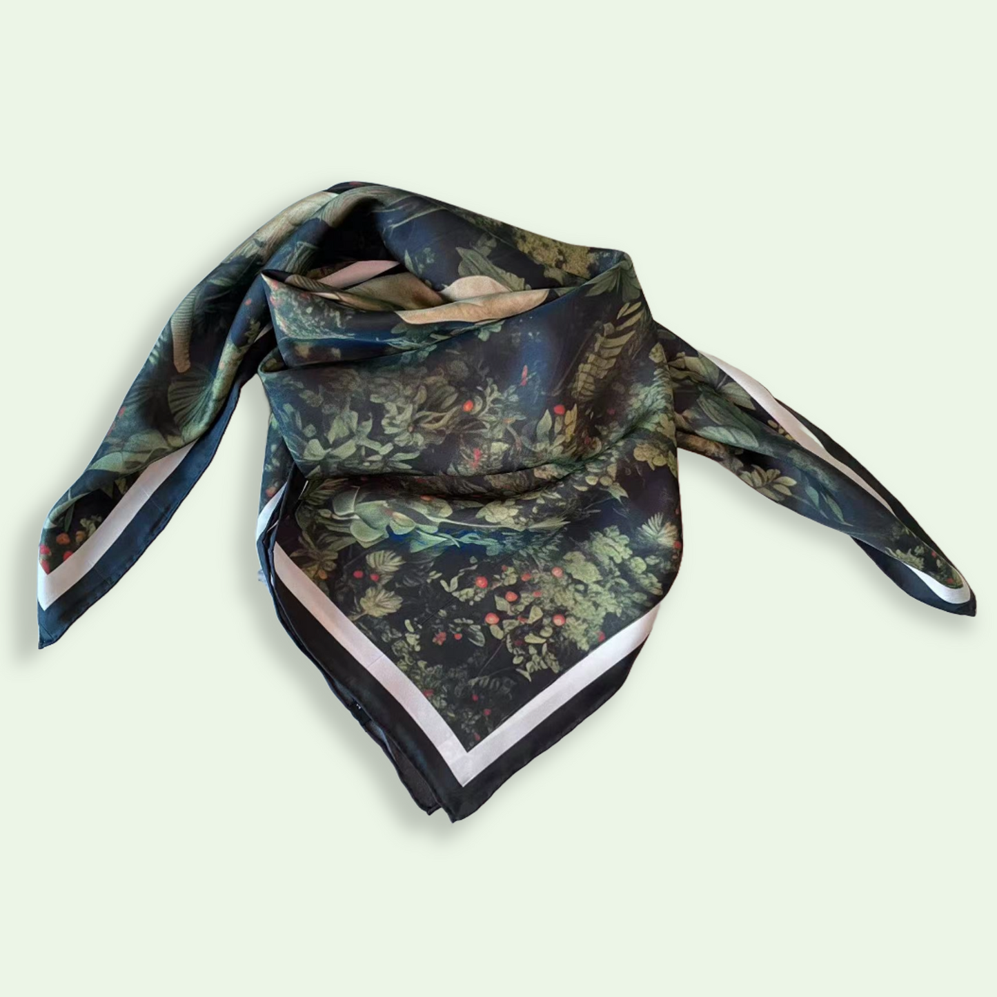 35" Square Scarf - Elephant