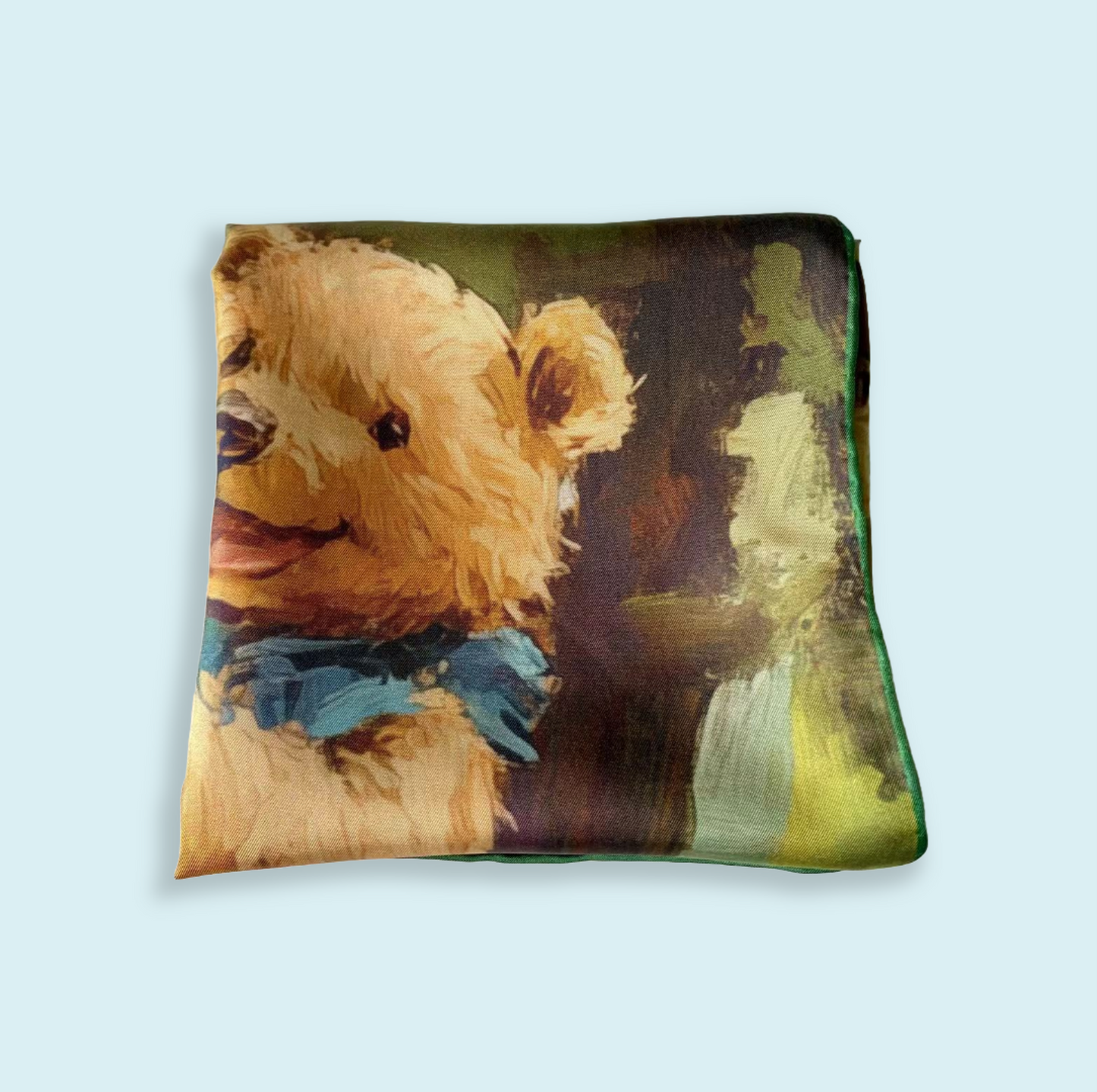 27" Square Scarf - Teddy Bears