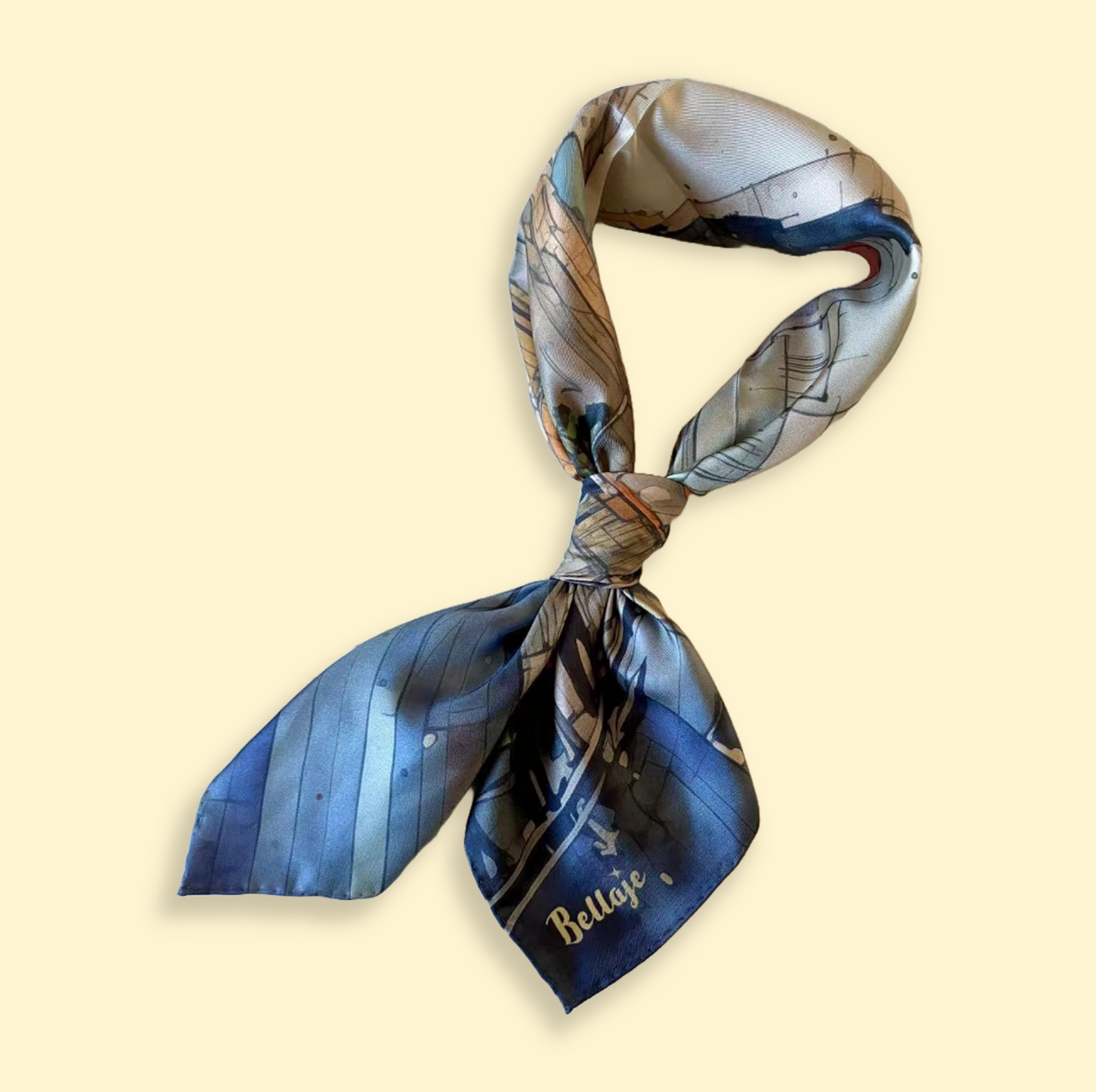 27" or 35" Square Scarf - NYC