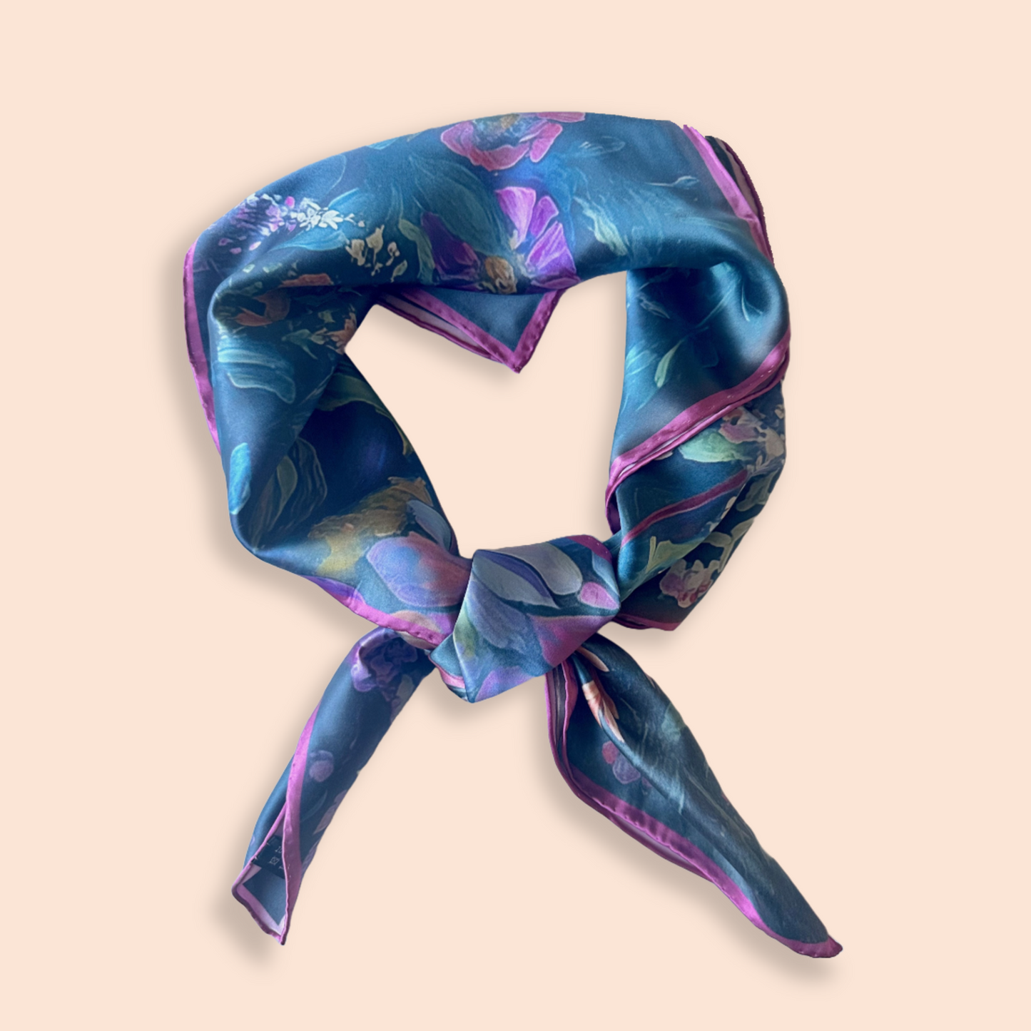27" Square Scarf - Secret Garden