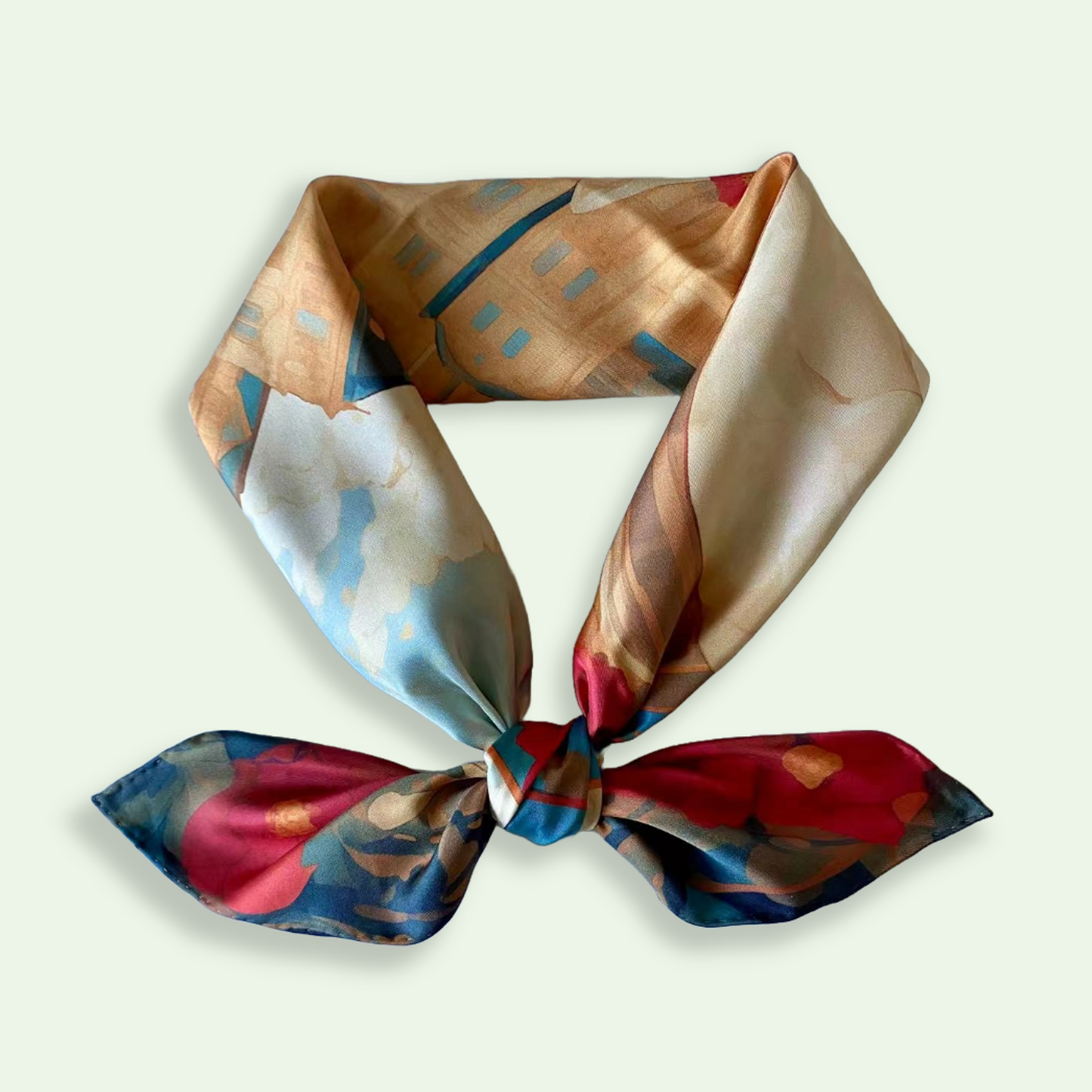 35" Square Scarf - Cat Love in London