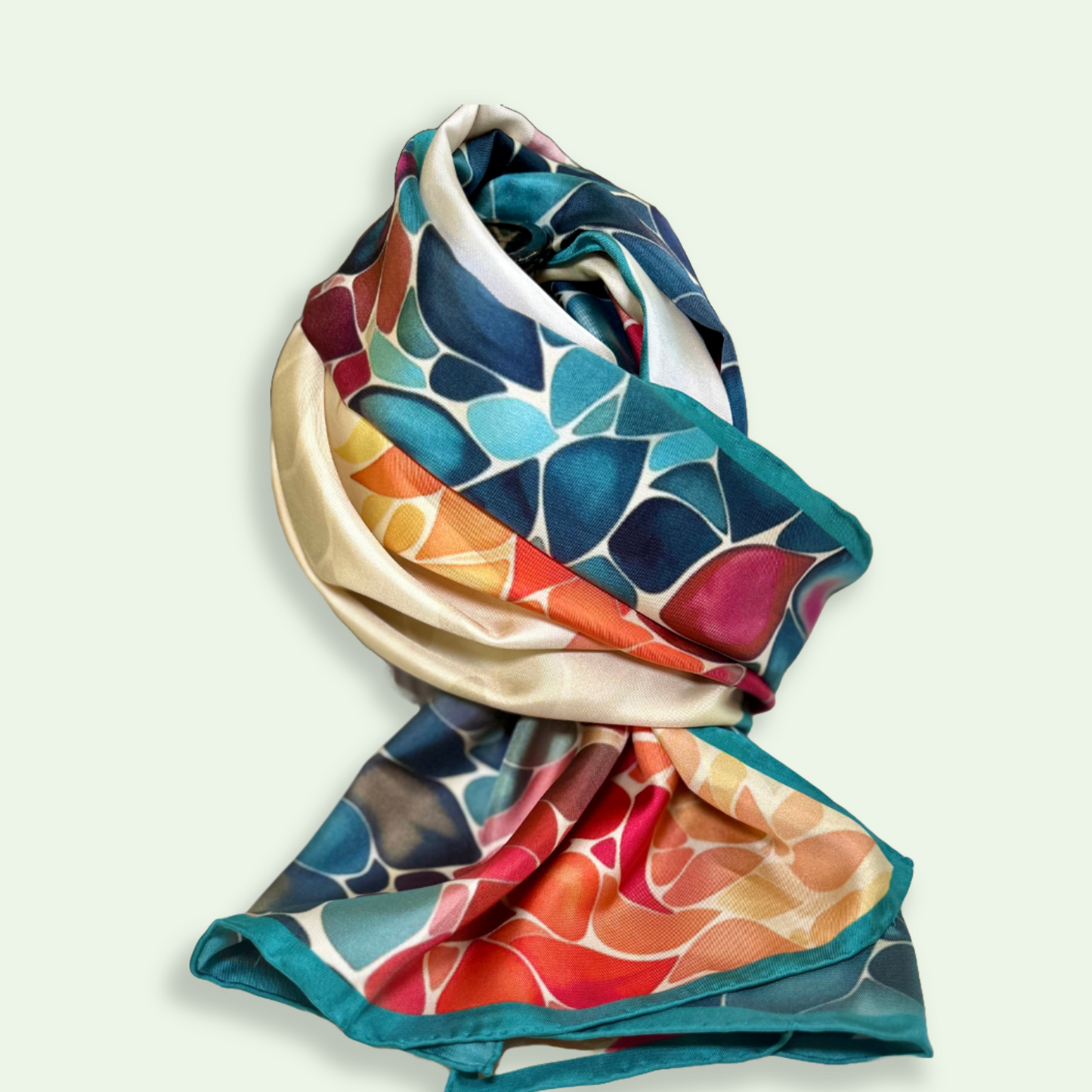 Long Scarf - Autumn Leaves