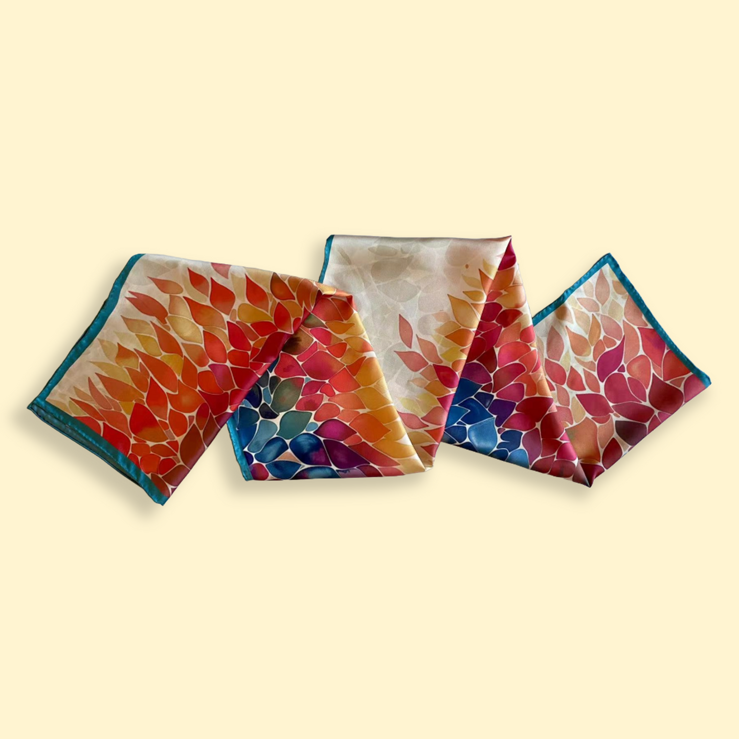 Long Scarf - Autumn Leaves