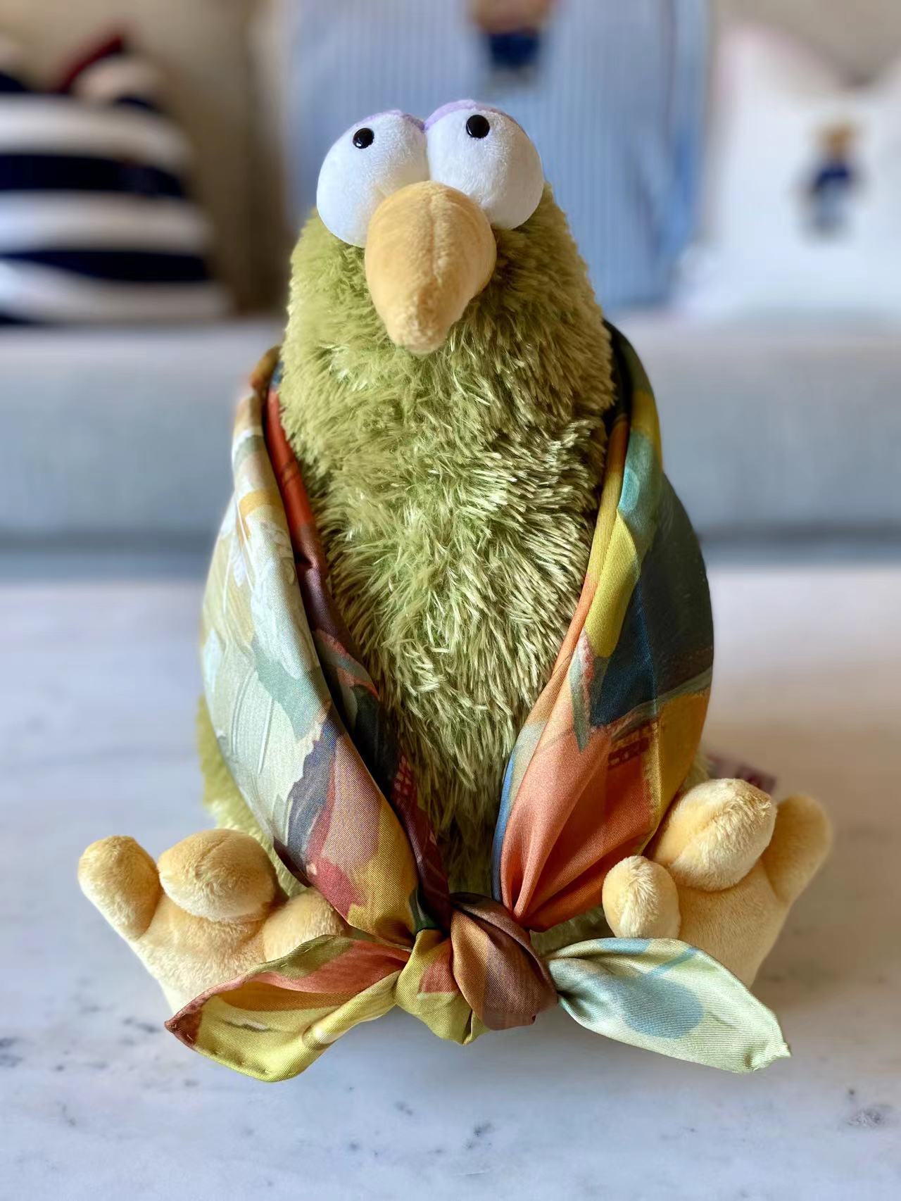 27" Square Scarf - Rabbits