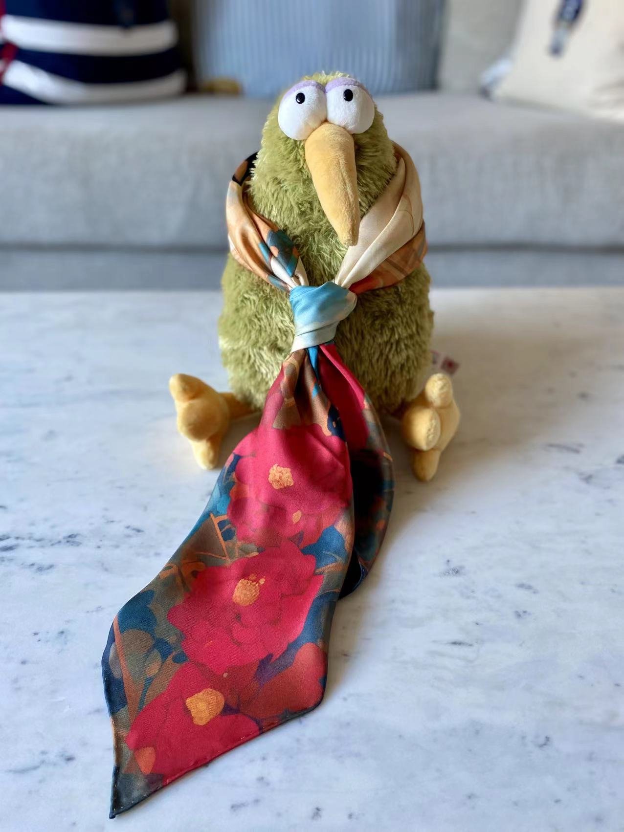 35" Square Scarf - Cat Love in London
