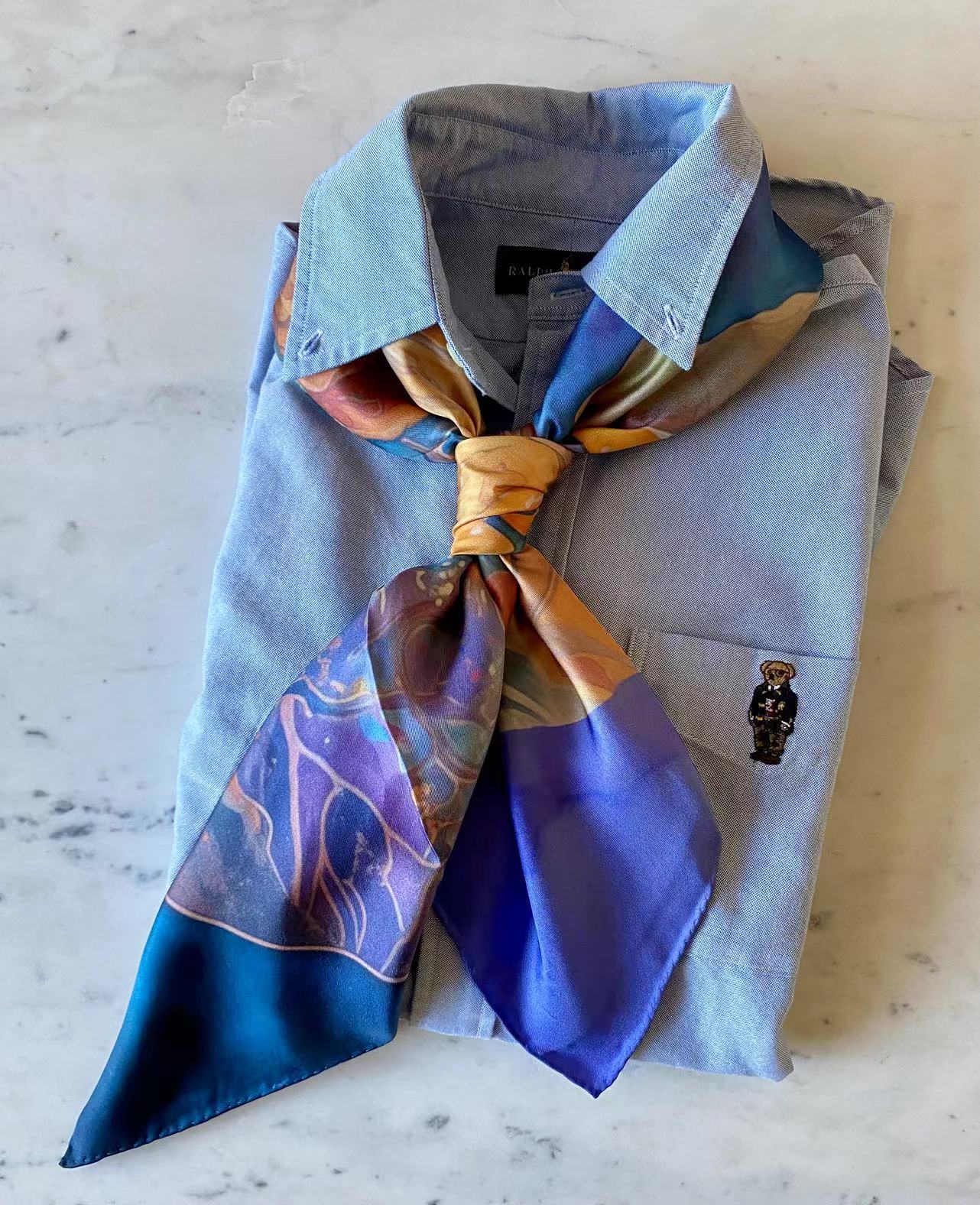 35" Square Scarf - Fairy
