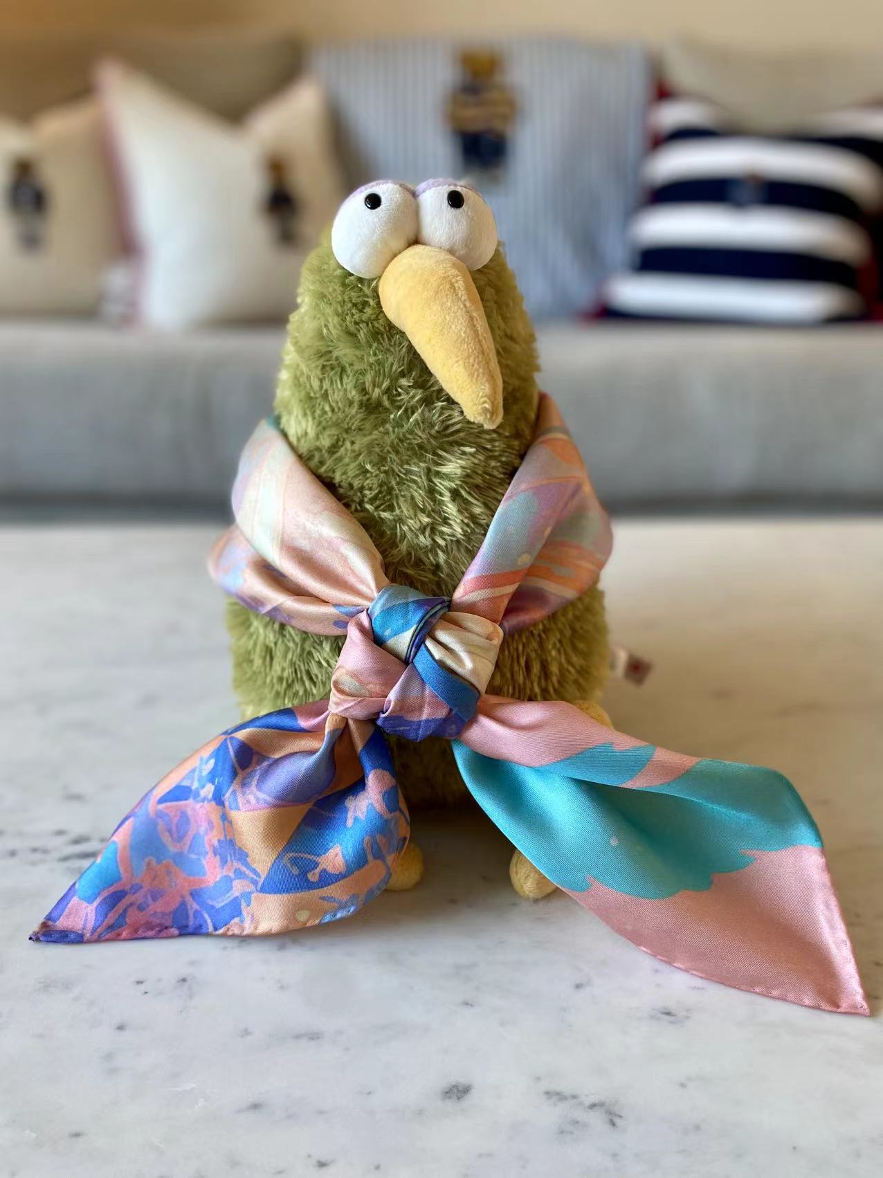 35" Square Scarf - Dream Garden