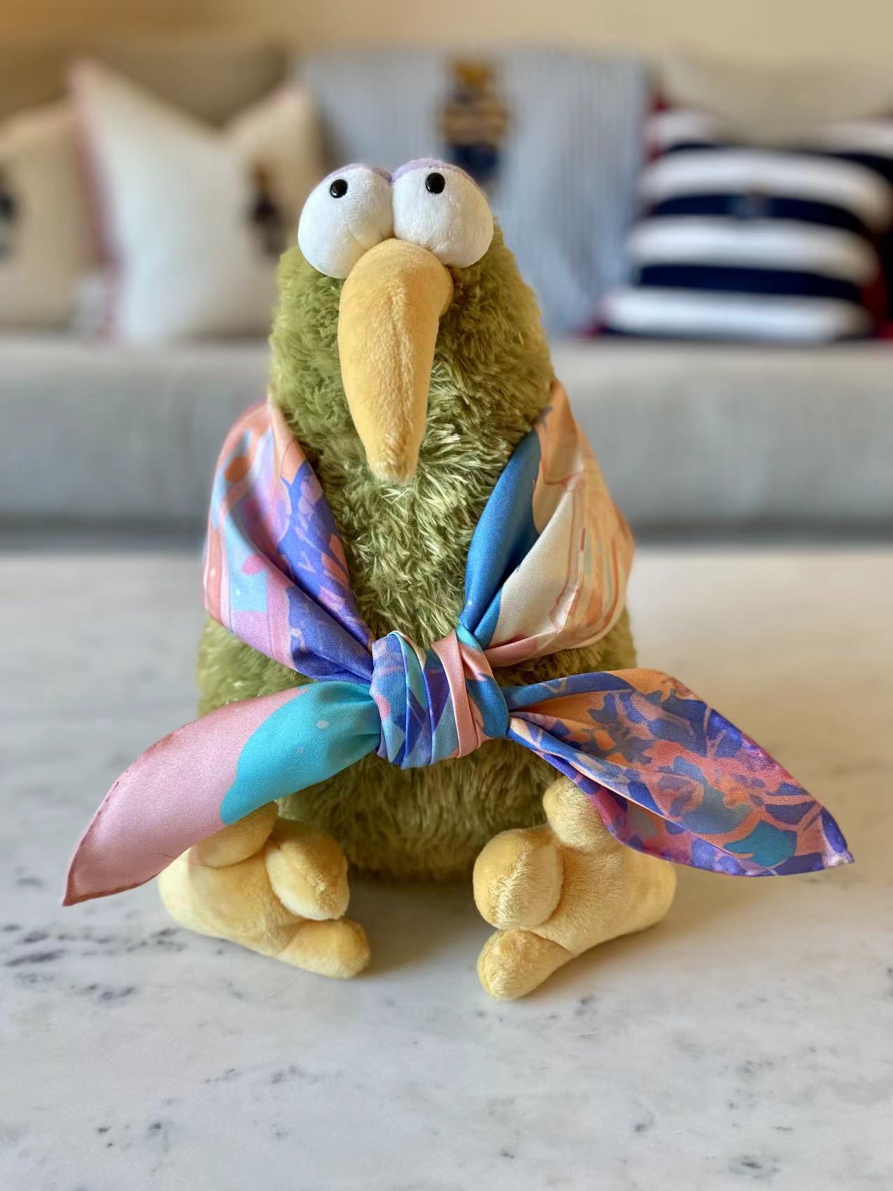 35" Square Scarf - Dream Garden