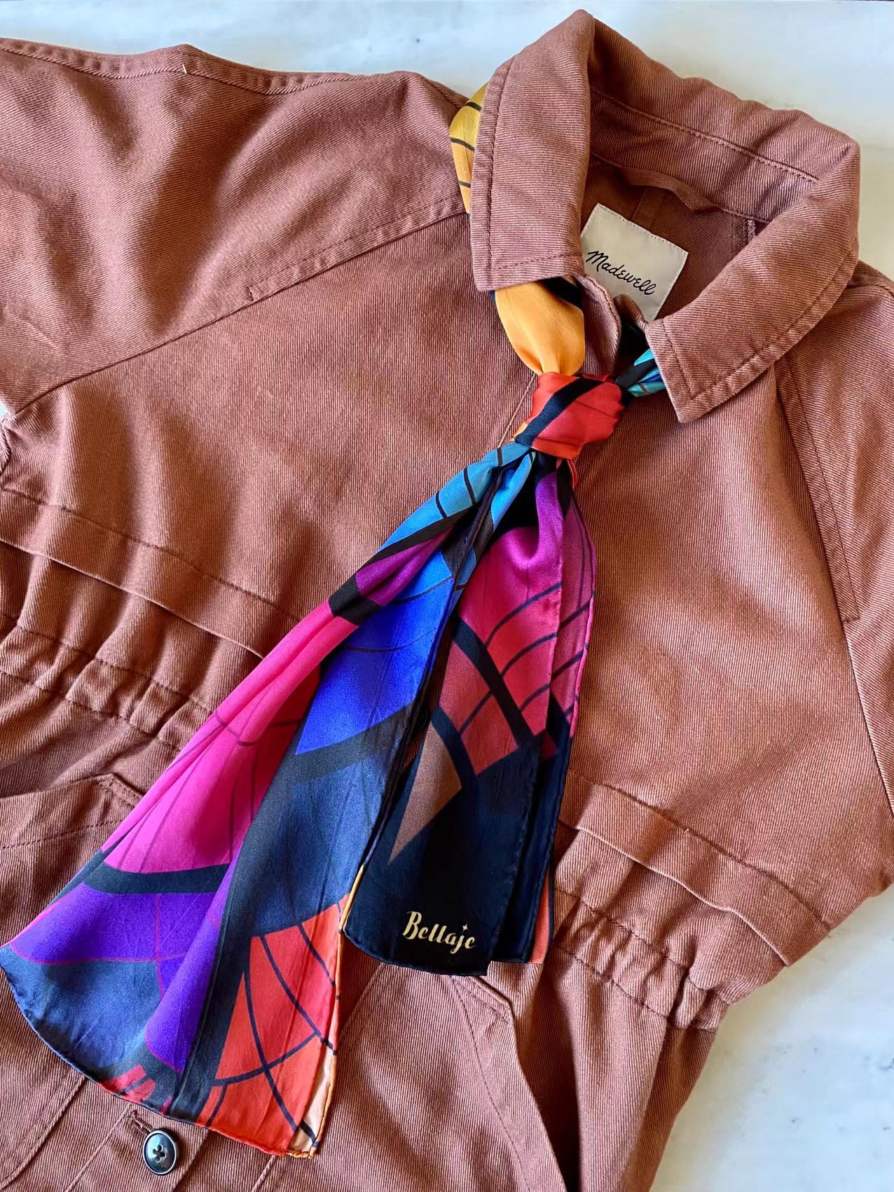 Long Scarf - Art Deco