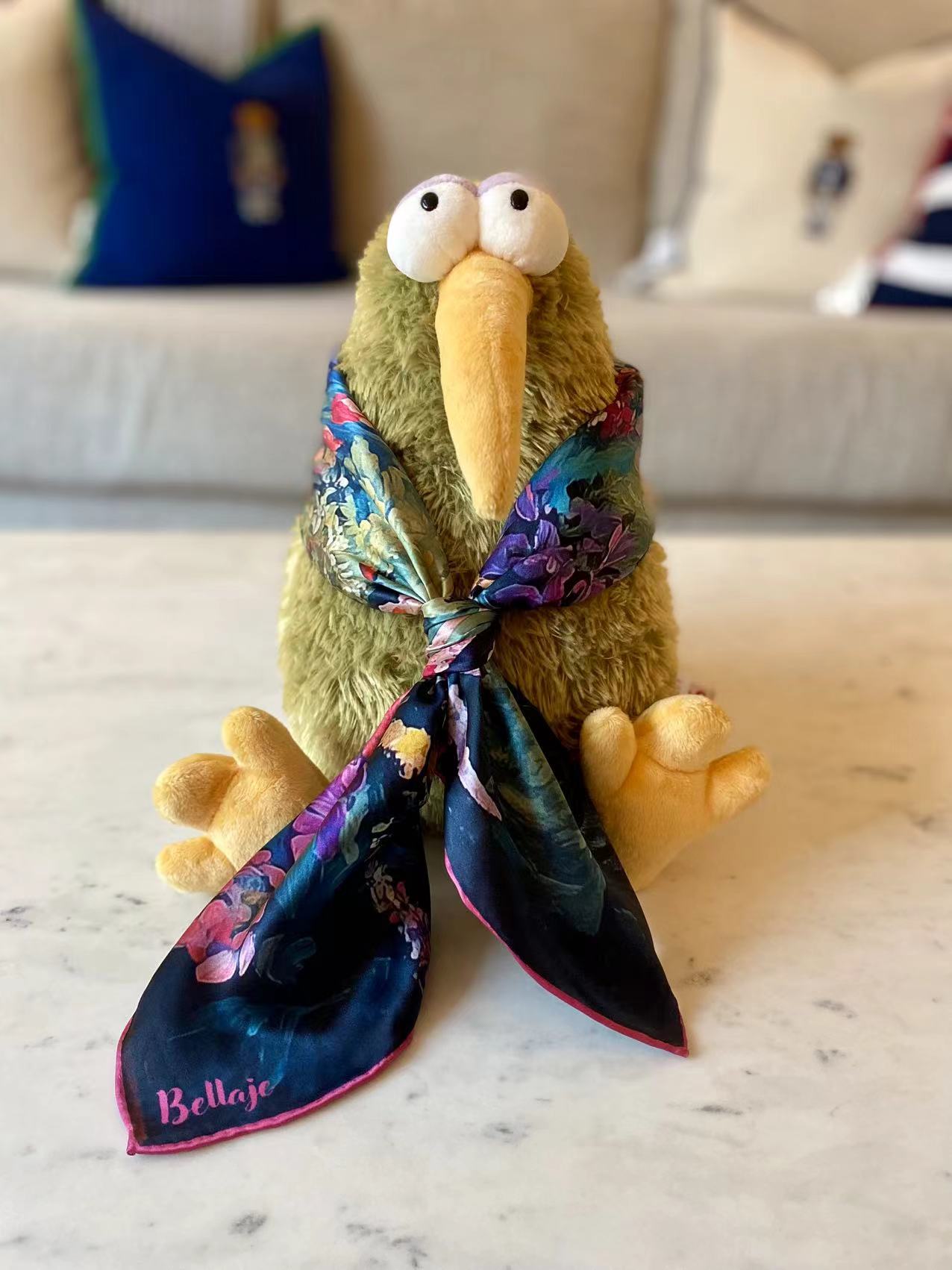 27" Square Scarf - Secret Garden