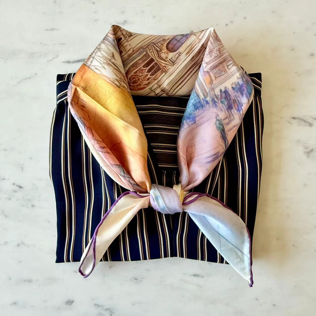 27" Square Scarf - Milan Cathedral