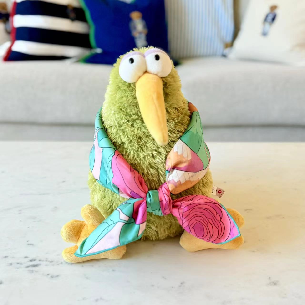 27" Square Scarf - Snake and Rose