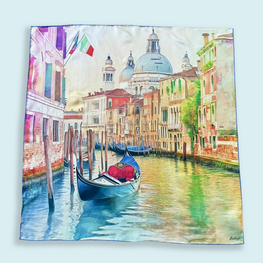 27" Square Scarf - Venice
